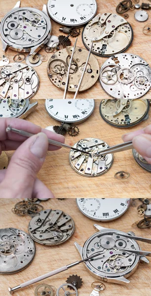 Reparación de relojes — Foto de Stock