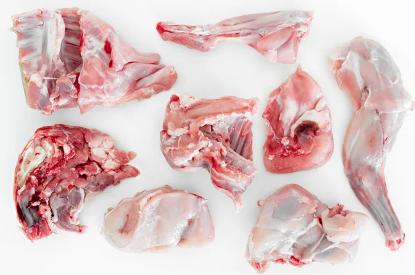 Rabbit chopped — Stock Photo, Image