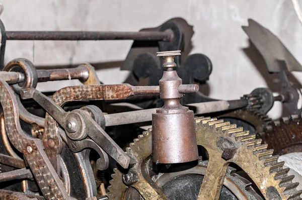 Church clock machinery — Stock Photo, Image