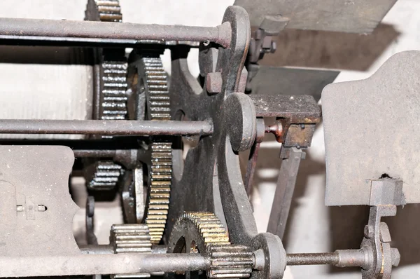 Church clock machinery — Stock Photo, Image