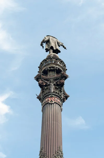 Barcelona-Christopher Columbus — Stockfoto