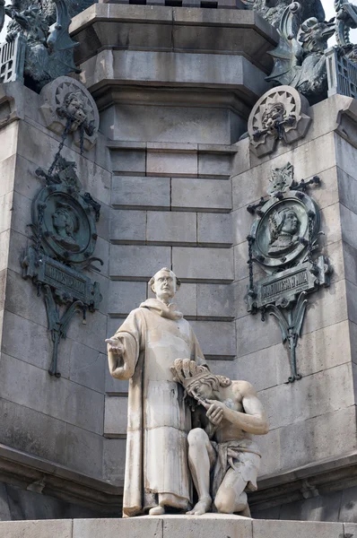 Barcelona Christopher Columbus — Stockfoto