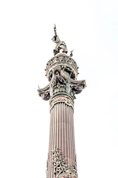 Barcelona Christopher Columbus — Stock Photo, Image