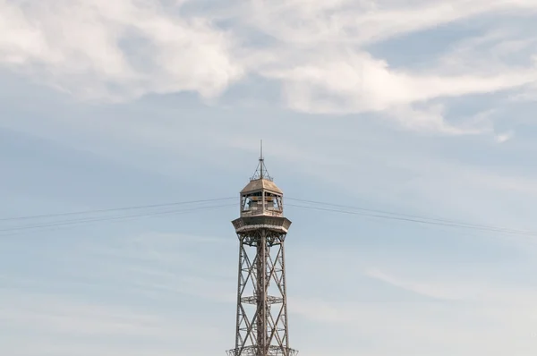 Barcelona kabelbaan — Stockfoto