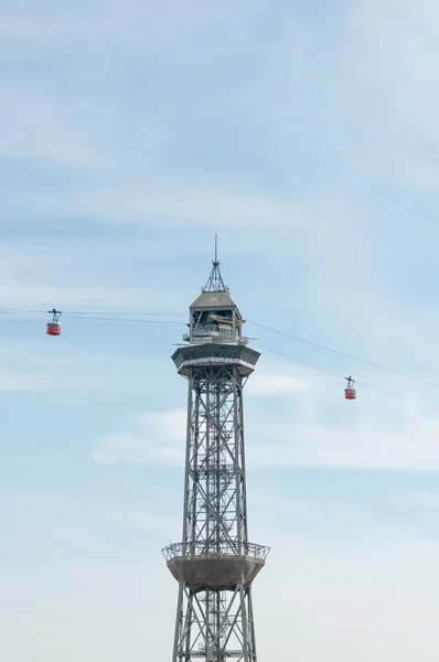 Барселона канатна дорога — стокове фото