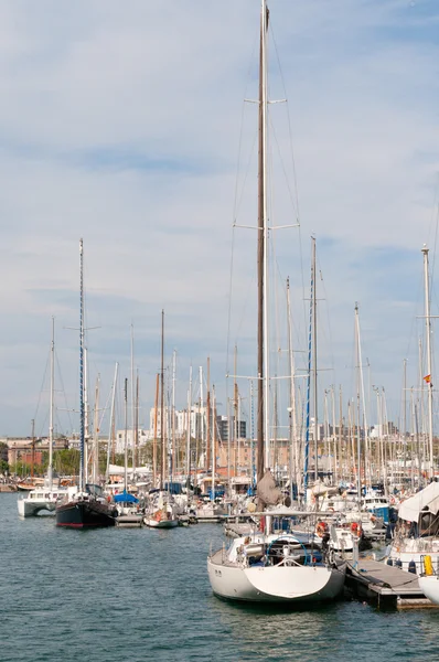 Veleros en puerto — Foto de Stock