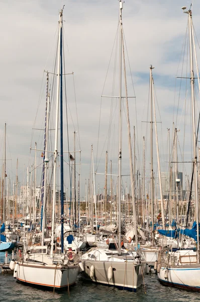 Veleros en puerto — Foto de Stock