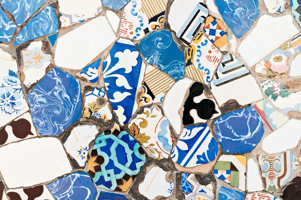 Mosaics Antonio Gaudi — Stock Photo, Image