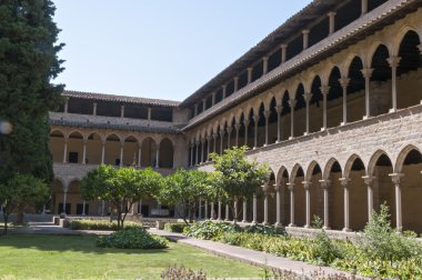 Manastır pedralbes Barcelona - İspanya