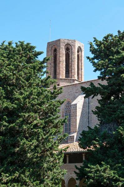 Pedralbes 바르셀로나-스페인의 수도원 — 스톡 사진