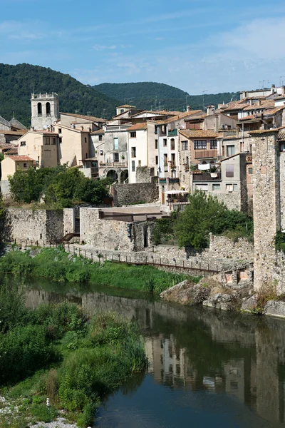 Stad besalu — Stockfoto