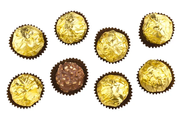 Chocolate bonbons — Stock Photo, Image