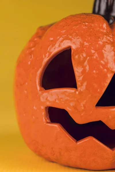 Close up of a halloween pumpkin — Stock Photo, Image