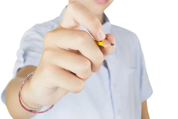 Schrijven van kinderen — Stockfoto