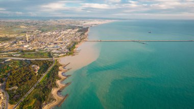 Gela City, Caltanissetta, Sicilya, İtalya, Avrupa