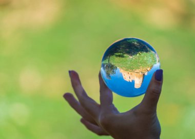Lensball, Caltanissetta, Sicilya, İtalya ve Avrupa 'daki Mazzarino Ortaçağ Kalesi