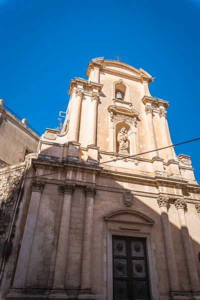 Scicli Centro Ragusa Sicilia Italia Europa Patrimonio Mondiale Dell Umanità — Foto Stock