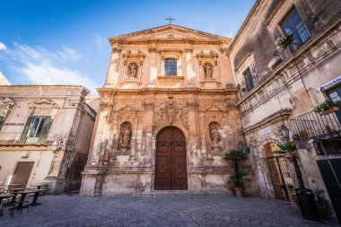 Modica, Ragusa, Sicilya, İtalya, Avrupa 'daki San Domenico Kilisesi, Dünya Mirası Bölgesi