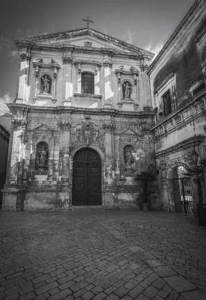 Chiesa San Domenico Modica Ragusa Sicilia Italia Europa Patrimonio Mondiale — Foto Stock