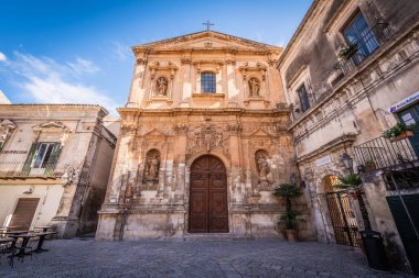 Modica, Ragusa, Sicilya, İtalya, Avrupa 'daki San Domenico Kilisesi, Dünya Mirası Bölgesi