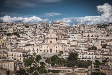 Modica Şehir Merkezi, Ragusa, Sicilya, İtalya, Avrupa, Dünya Mirası Bölgesi