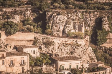 Modica Şehir Merkezi, Ragusa, Sicilya, İtalya, Avrupa, Dünya Mirası Bölgesi