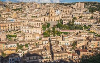 Modica Şehir Merkezi, Ragusa, Sicilya, İtalya, Avrupa, Dünya Mirası Bölgesi