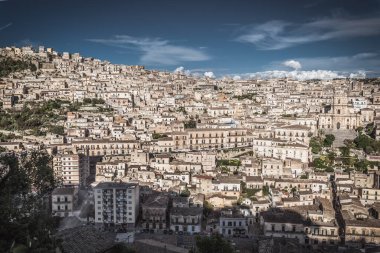Modica Şehir Merkezi, Ragusa, Sicilya, İtalya, Avrupa, Dünya Mirası Bölgesi