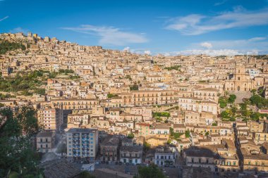 Modica Şehir Merkezi, Ragusa, Sicilya, İtalya, Avrupa, Dünya Mirası Bölgesi
