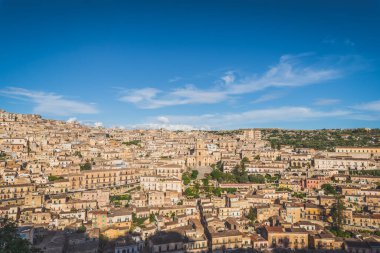 Modica Şehir Merkezi, Ragusa, Sicilya, İtalya, Avrupa, Dünya Mirası Bölgesi