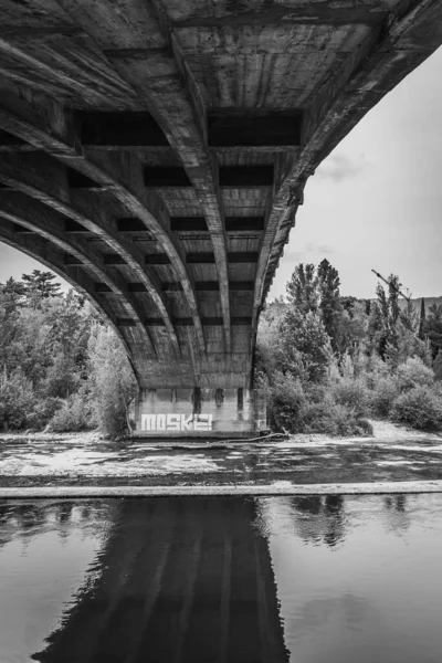 Vista Del Río Brenta Bassano Del Grappa Vicenza Veneto Italia —  Fotos de Stock