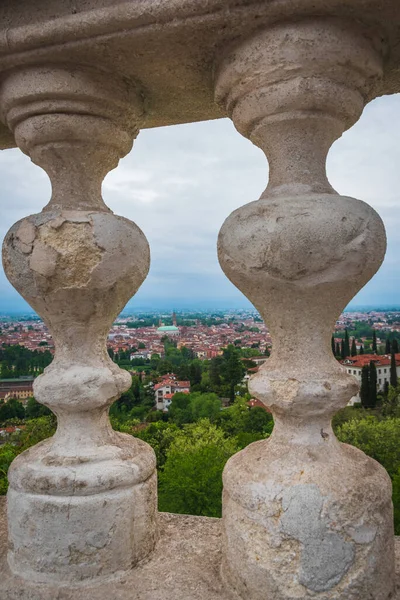 Panorama Vicenza Från Mount Berico Veneto Italien Europa Världsarv — Stockfoto