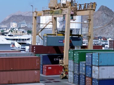 Kargo konteyner yükleme/boşaltma