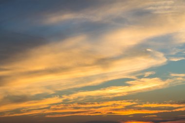 günbatımı parlak gökyüzü arka plan