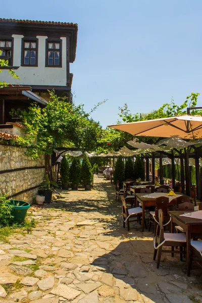 Teras restoranı — Stok fotoğraf