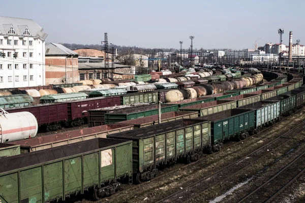 Průmyslový pohled — Stock fotografie