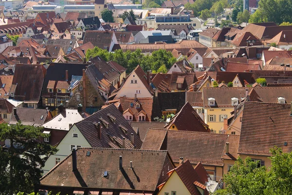 Vista de la ciudad alemana — Foto de Stock