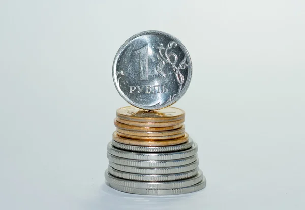 Monedas rusas — Foto de Stock