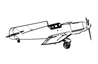 Messerschmitt BF109 trop figter