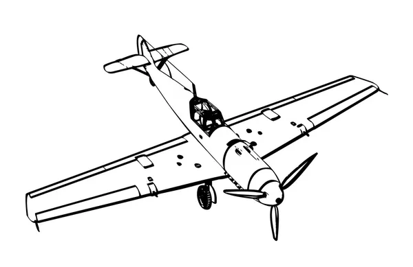 Messerschmitt BF109 — стоковый вектор