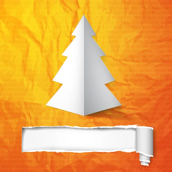 Kerstboom — Stockvector