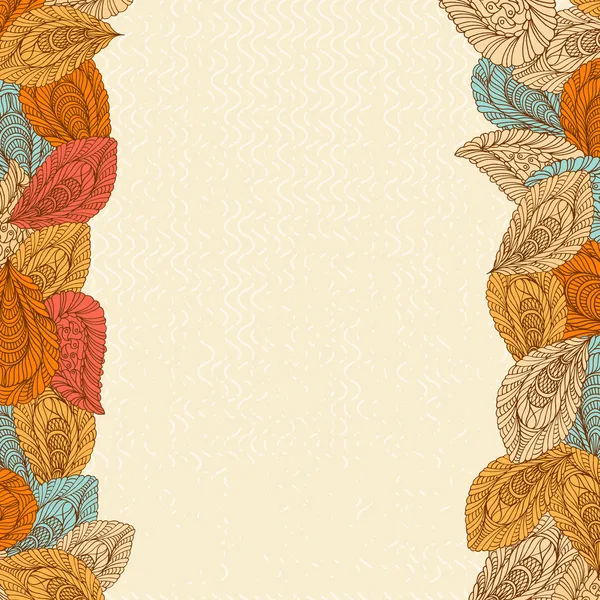 Vintage motif floral — Image vectorielle