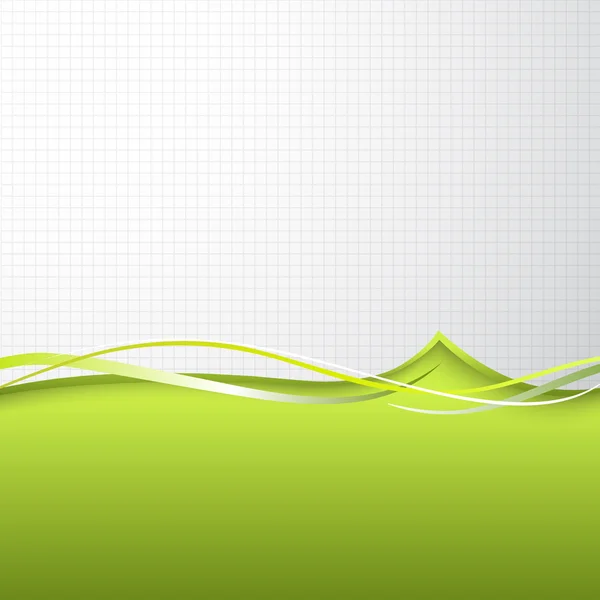 Abstrakter grüner Hintergrund. — Stockvektor