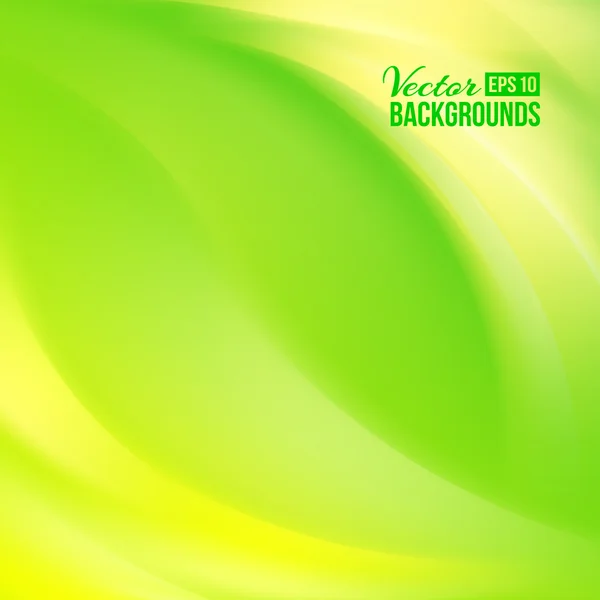 Fondo verde abstracto — Vector de stock