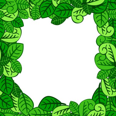 taze yeşil yapraklar