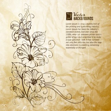 Kağıt arka plan üzerinde gündüzsefası.