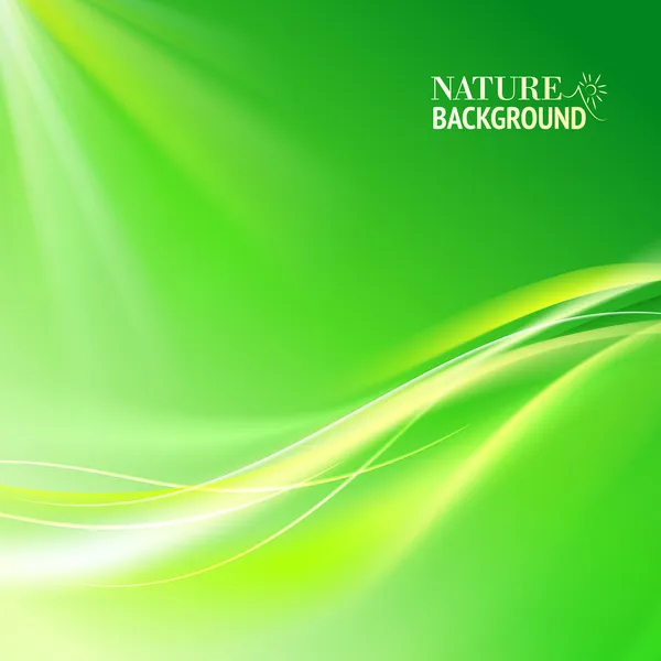 Green abstract background. — Stock Vector