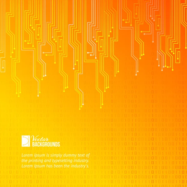 Abstract oranje licht achtergrond. vector illustratie, bevat transparanten, kleurovergangen en effecten. — Stockvector