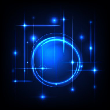 Radyal arka plan mavi.