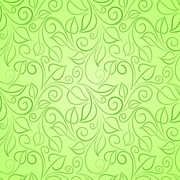 Hintergrund aus Blättern — Stockvektor
